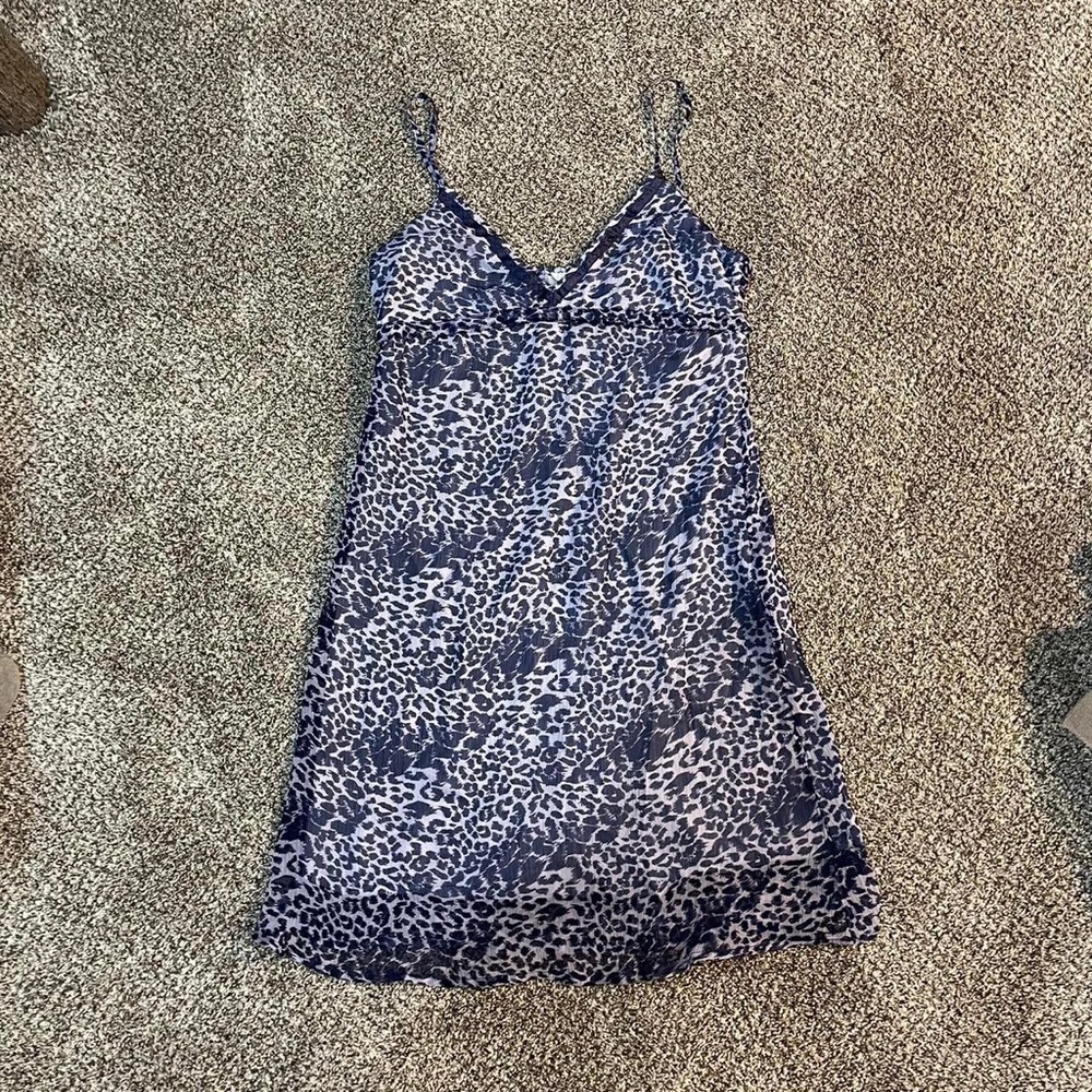 Derek Heart cheetah print dress
